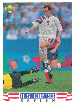 Thomas Dooley USA Upper Deck World Cup 1994 Preview Eng/Spa US Cup 93 Review #137